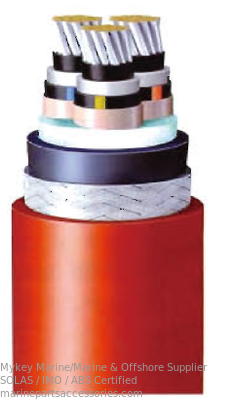 خرید کابل برق دریایی عایق پلی‌اتیلن کراس‌لینک شده 8.7/15 کیلو ولت سیم برق برای قایق‌ها تولید آنلاین