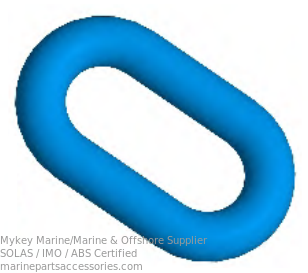 comprar Corrente de Âncora de Barco de 178mm Sem Pino Pintada de Preto Fabricação em linha