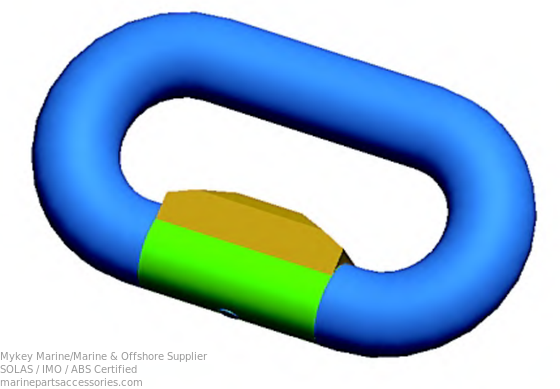 satın al Deniz demir zinciri Bağlantı bağlantısı 300mm-570mm demir demir zinciri Çevrimiçi üretim