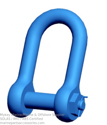 acheter Manilles d'amarrage de bateau de 545 mm à 800 mm, manille de type D marine offshore fabrication en ligne