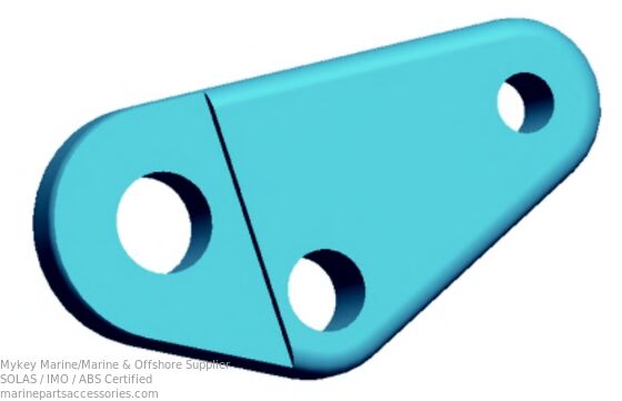 acheter Chaîne d'usure de taille 350/245mm Plaque triangulaire certifiée ISO9001 fabrication en ligne