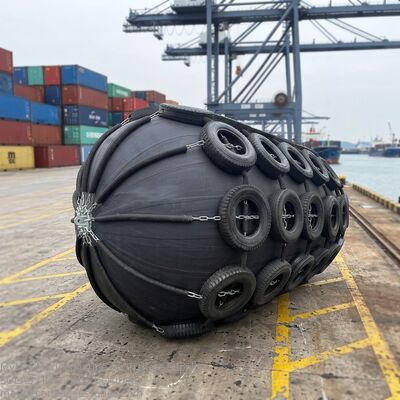 Comprar Guardabarros de bola neumático de caucho natural para barcos marinos marca ZHH BV certificado, negro, protección de alta resistencia Fabricación en línea