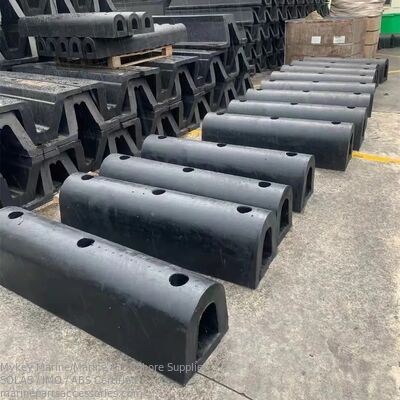 Acheter Garde-boue en caoutchouc naturel certifié CCS 3L# avec conception en D pour un montage facile et une durabilité accrue, noir, taille personnalisée pour les docks de navires fabrication en ligne